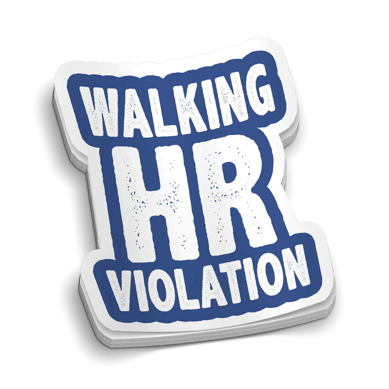 HR Violation Hard Hat Decal