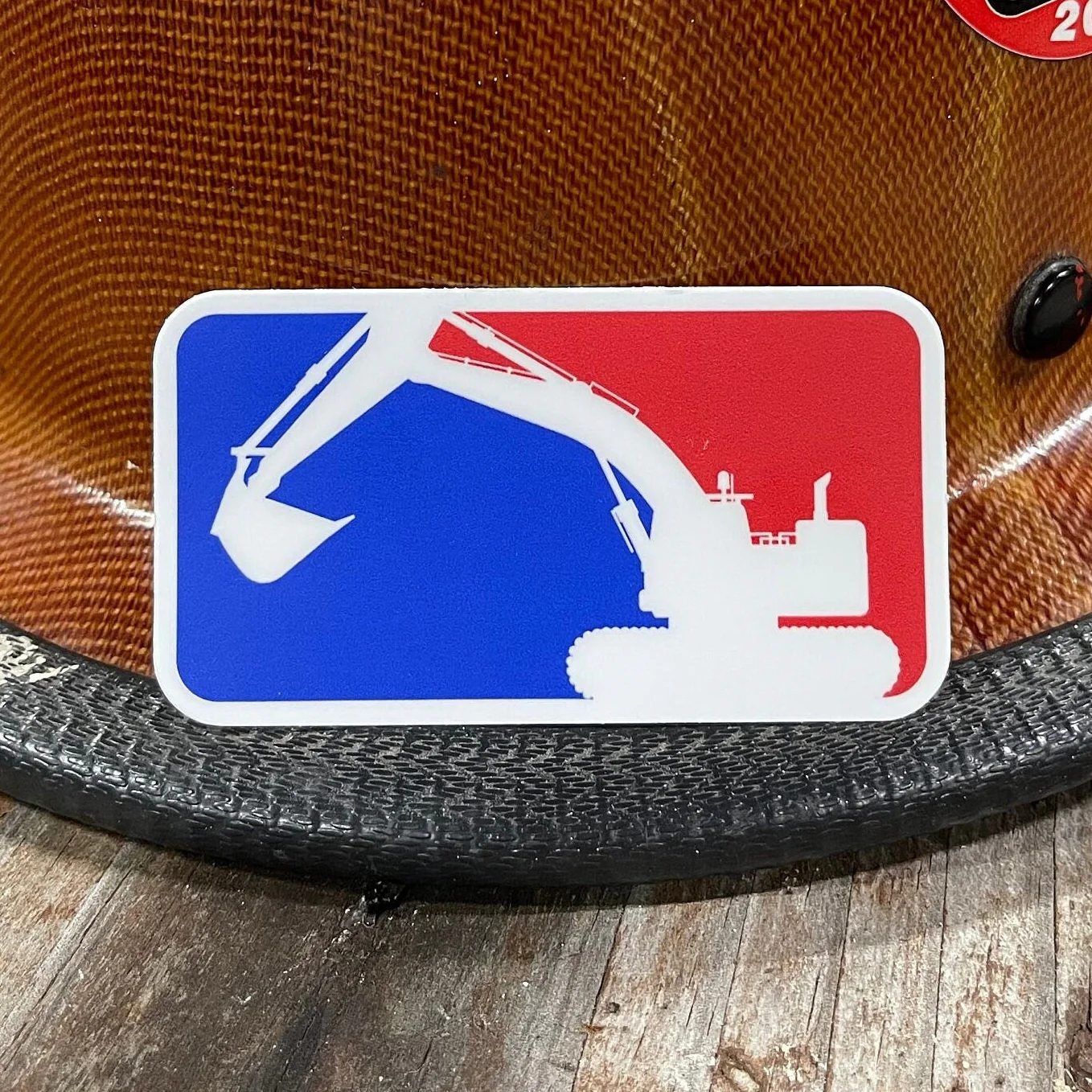 Major League Excavator Sticker - Image 2
